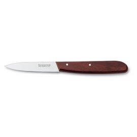  vegetable knife medium sharp smooth cut  | riveted | brown | blade length 8 cm product photo