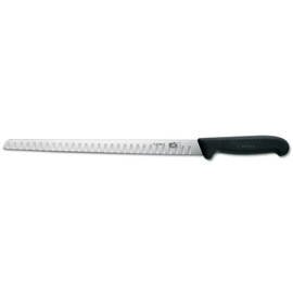 salmon knife narrow straight blade flexibel hollow grind blade | black | blade length 30 cm product photo