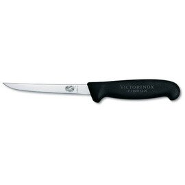 boning knife extra slim straight blade smooth cut | black | blade length 9 cm product photo