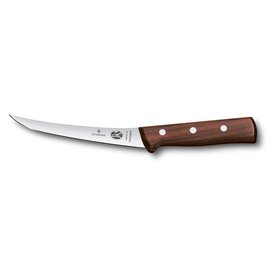 boning knife narrow curved blade flexibel smooth cut  | American handle | brown | blade length 12 cm product photo