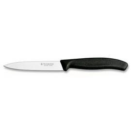  vegetable knife SWISS CLASSIC SWISS CLASSIC medium sharp smooth cut | black | blade length 10 centimeters product photo