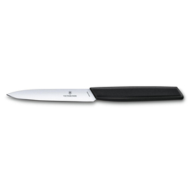 vegetable knife SWISS MODERN black | straight grind product photo