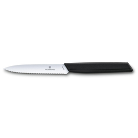 vegetable knife SWISS MODERN black | wavy cut product photo