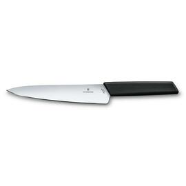 carving knife SWISS MODERN | blade length 19 cm black product photo