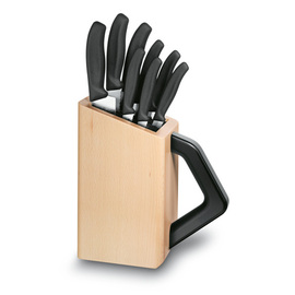 knife block SWISS CLASSIC equipped with 9 knives product photo