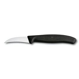 Tournier knife SWISS CLASSIC | blade length 6 cm | handle colour black L 16.2 cm product photo
