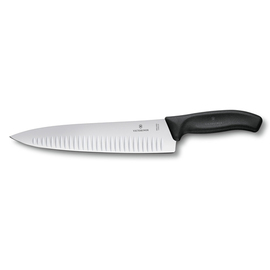 chef's knife SWISS CLASSIC | blade length 25 cm | hollow grind blade | handle colour black L 38.6 cm product photo