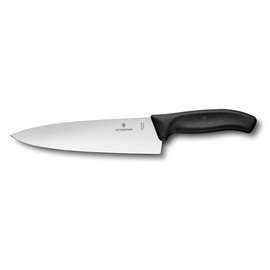 chef's knife SWISS CLASSIC | blade length 20 cm | smooth cut | handle colour black L 34.4 cm product photo