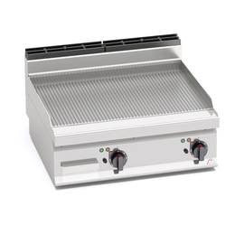 electric roasting plate MACROS 700 E7FR8BP-2 • grooved | 400 volts 9.6 kW product photo