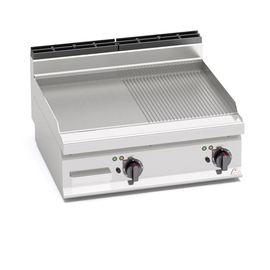 electric roasting plate MACROS 700 E7FM8BP-2 • smooth|grooved | 400 volts 9.6 kW product photo