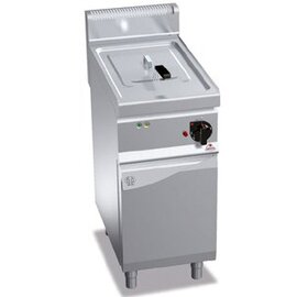 floor standing electric fryer TURBO-EVOLUZIONE E7F10-4M | 1 basin 2 half baskets 10 ltr | 230 volts 6 kW product photo