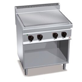 hot plate stove E7TPM 400 volts 9 kW | oven | closed cabinet part|2 doors product photo