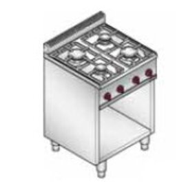 gas stove G6F4M 12.4 kW | open base unit product photo