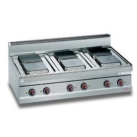 electric stove E7PQ6B | 6 cooking zones | 15.6 kW 230 volts product photo