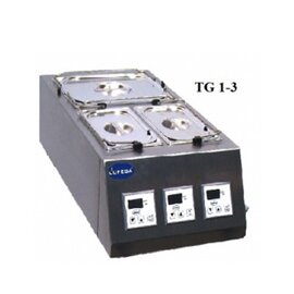 tempering device TG 1-3 T electro 1 x 9.5 ltr | 2 x 4 ltr 1200 watts 230 volts product photo