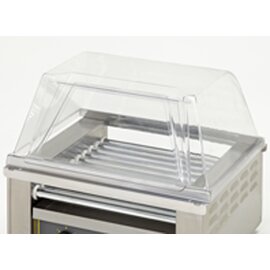 H01077SE Haube für Elektro-Rollgrill, RG 5, RG 7, RG 9 und RG 11, Maße: 580 x 450 x 250 mm, mit Fronttür, Material: Plexiglas product photo