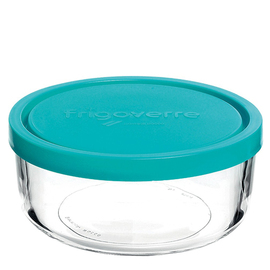 storage container 0.45 ltr FRIGOVERRE CLASSIC glass with PP lid round Ø 120 mm H 52 mm product photo