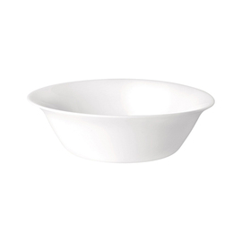 bowl 600 ml TOLEDO WHITE tempered glass Ø 174 mm H 52 mm product photo