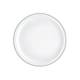 plate flat Ø 195 mm CAREWARE SICURA Infinito Green tempered glass product photo