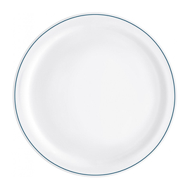 plate flat Ø 235 mm CAREWARE SICURA Infinito Blue tempered glass product photo