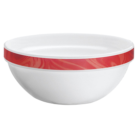 stacking bowl 925 ml NATURA RED tempered glass Ø 172 mm H 70 mm product photo