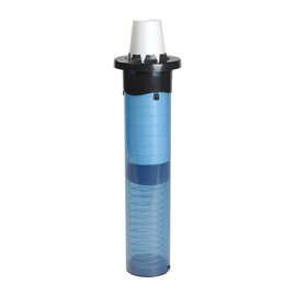 cup dispenser built-in version one-size-fits-all transparent blue  Ø 134 mm  L 597 mm product photo