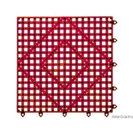 CLEARANCE | draining mat Versa-Mat® plastic red 305 mm x 305 mm product photo