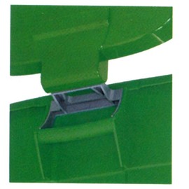WSB 5061 Behälter mit Scharnierdeckel, grün product photo
