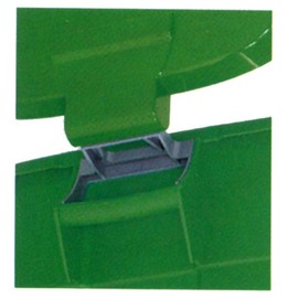 DT 61 Scharnierdeckel, grün product photo