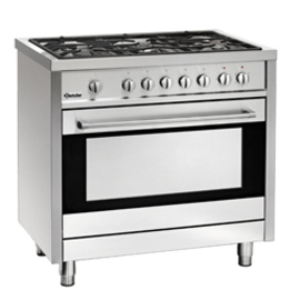 5 burner gas stove 230 volts 11.2 kW (gas) 2.75 kW (Elektrobackofen) | oven product photo