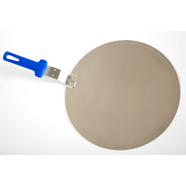 pizza tray aluminium smooth with plastic handle  Ø 320 mm product photo