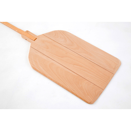 pizza peel wood 600 x 400 mm  L 2100 mm handle length 1370 mm product photo