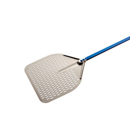 pizza peel aluminium | perforated 360 x 360 mm perforated handle length 600 mm product photo