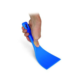 spatula | plastic | flexible | blue L 100 mm product photo