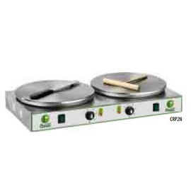 crepe maker CRP2N with 2 baking plates electric 400 volts 2 x 2400 watts product photo