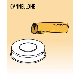 MPF 2,5/4-Canellone Matritze Cannellone (zum Befüllen), Ø 25 mm, aus Messing für Nudelmaschine MPF 2,5 oder MPF 4 product photo