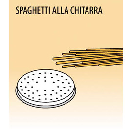 MPF 2,5/4-Spaghetti C Matritze Spaghetti Alla Chitarra, 2x2 mm, aus Messing für Nudelmaschine MPF 2,5 oder MPF 4 product photo