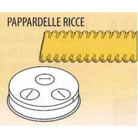 MPF 1,5-Papp Ricce Matritze für Nudelform PAPPARDELLE RICCE - Einsatz für Nudelmaschine MPF aus Messing-Kupferlegierung product photo