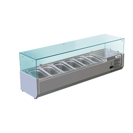 refrigerated countertop showcase 24 ltr 230 volts product photo