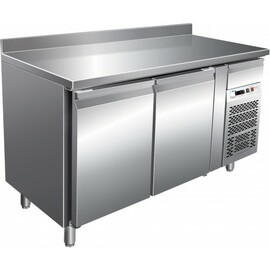 refrigerated table GN2200TN | 282 ltr | 2 solid doors | upstand | 1 drawer product photo