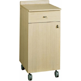 service cabinet oak coloured 450 mm  x 480 mm  H 950 mm with 1 drawer with wing door product photo