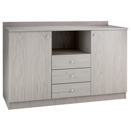 service cabinet wheeled grey | 1360 mm x 480 mm H 950 mm product photo