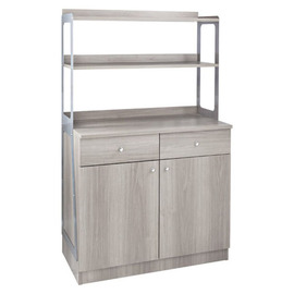 service cabinet wheeled grey | 900 mm x 480 mm H 1550 mm product photo