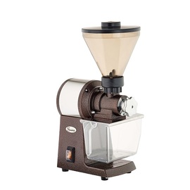 coffee grinder 01S stainless steel aluminium brown | capacity 1 kg product photo
