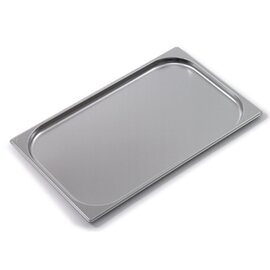 baking sheet GN 1/1 stainless steel reinforced rim H 65 mm product photo