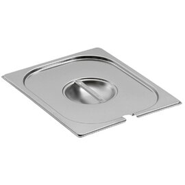 GN lid GN 1/2 stainless steel | spoon recess product photo
