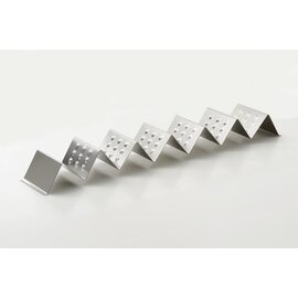 baguette holder 351 stainless steel nap structure | 5 shelves | 465 mm  x 100 mm  H 55 mm product photo