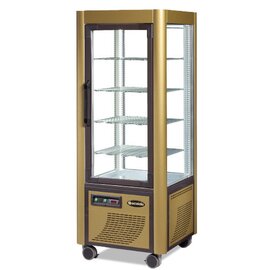 panorama freezer vitrine 400 BT | golden coloured product photo