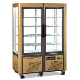 panorama freezer vitrine 800 BT | golden coloured product photo
