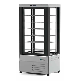 panorama freezer vitrine MITHRA L-BT silver coloured | 570 ltr product photo